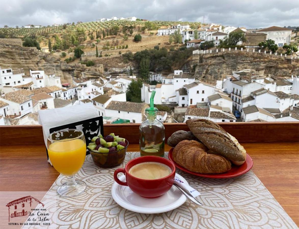 Вилла La Casa De La Lela Setenil De Las Bodegas Экстерьер фото