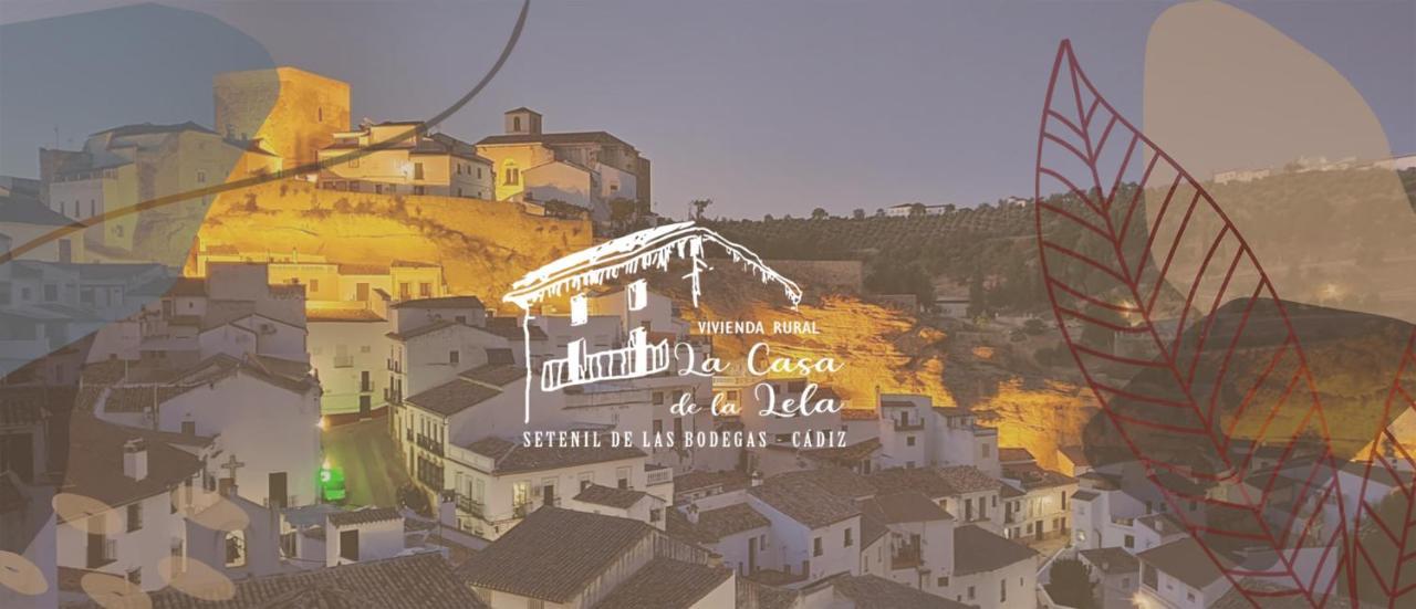 Вилла La Casa De La Lela Setenil De Las Bodegas Экстерьер фото